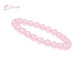 thumbnail image 5 of Svelandre Gemstone Bracelet - 100% Genuine Rose Quartz, Healing, Balance, Anxiety Relief, 5 of 5