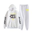 thumbnail image 1 of Nuevo rapero Juice Wrld mismo estilo sudadera traje suelto para hombres y mujeres Sudadera con capucha + pantalones de chándal, 1 of 5