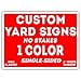 thumbnail image 3 of VIBE INK 100 Pack Custom Yard Signs 24x18" SmartFlute Single-Sided Printing Waterproof UV-Ink Screen Printed Glossy Customized, 3 of 4