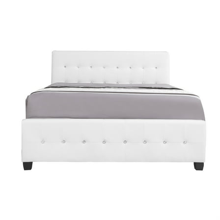 Diamond White King Panel Beds