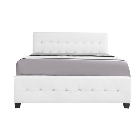 Diamond White King Panel Beds