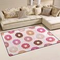 thumbnail image 2 of SKYSONIC Area Rug Carpet Beautiful Doughnuts Nursery Rug Floor Mat for Hardwood Floor Entrance Living Room Bedroom, 60x39 in, 2 of 6