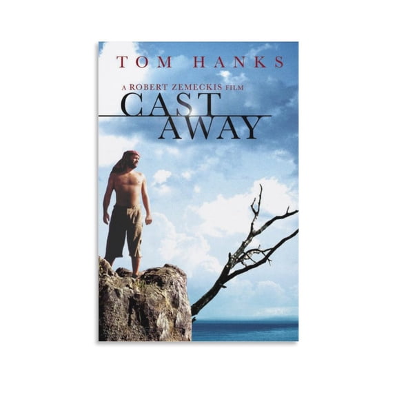 Cast Away Movie Poster (9) Wall Art Poster Gifts Bedroom Prints Home Decor Hanging Picture Canvas Painting Posters 12x18inch(30x45cm)