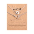 thumbnail image 3 of Collier Douze Constellations Bracelet en Diamant + Ensemble de Collier Ensemble de Cartes de Constellation, 3 of 9