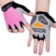 thumbnail image 5 of Guantes deportivos de medio dedo para hombres y mujeres, para ciclismo al aire libre, fitness, transpirables, con absorción de impactos, antideslizantes, para exteriores, guantes de medio dedo, 5 of 5