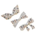 thumbnail image 3 of pasadores para el pelo de aleación de zinc con diamantes de imitación, diseño único, duraderos, sin decoloración, estilo elegante, pasadores para el pelo para niñas, mujeres y madres, 3 of 5