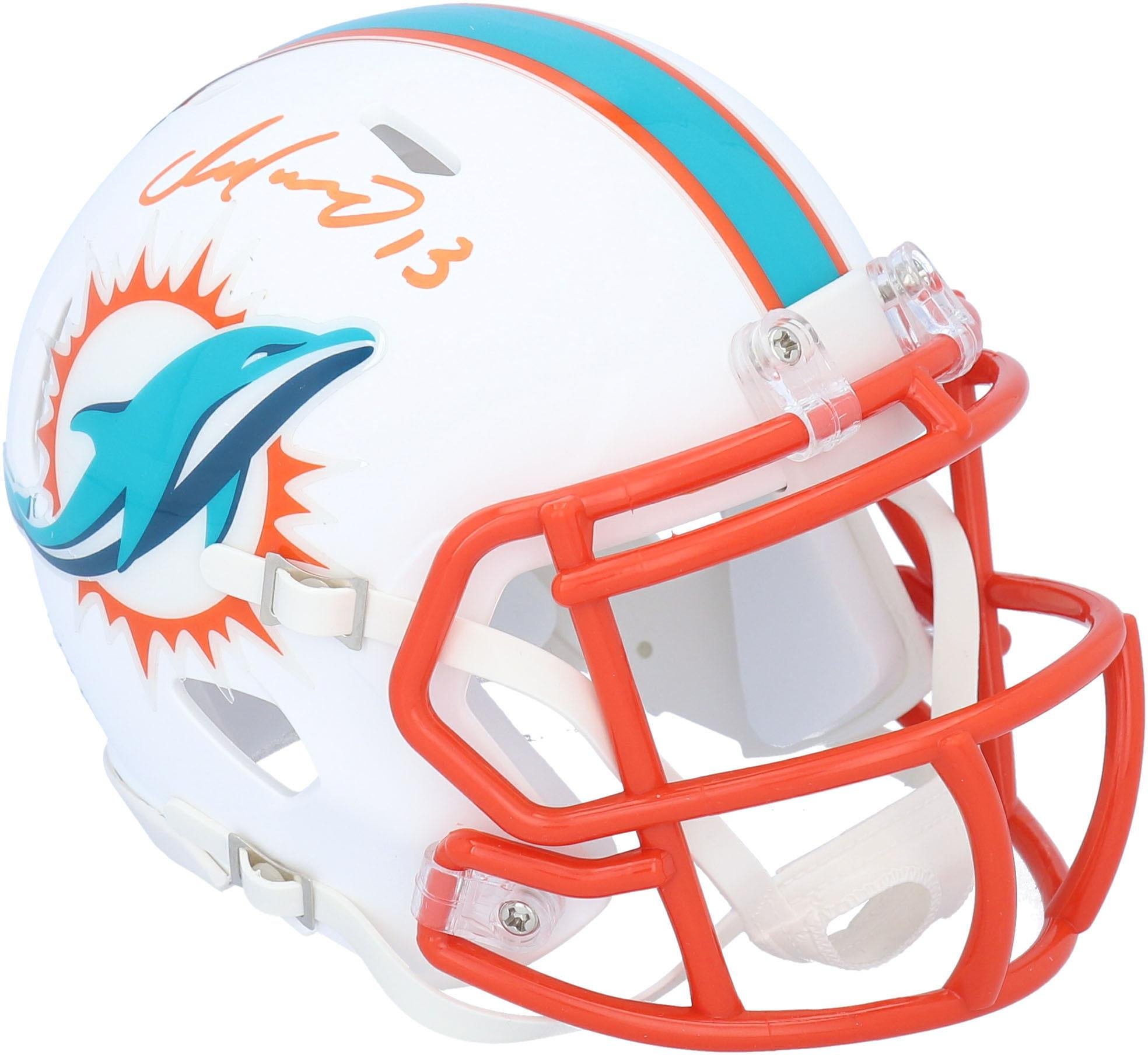 dan marino autographed mini helmet