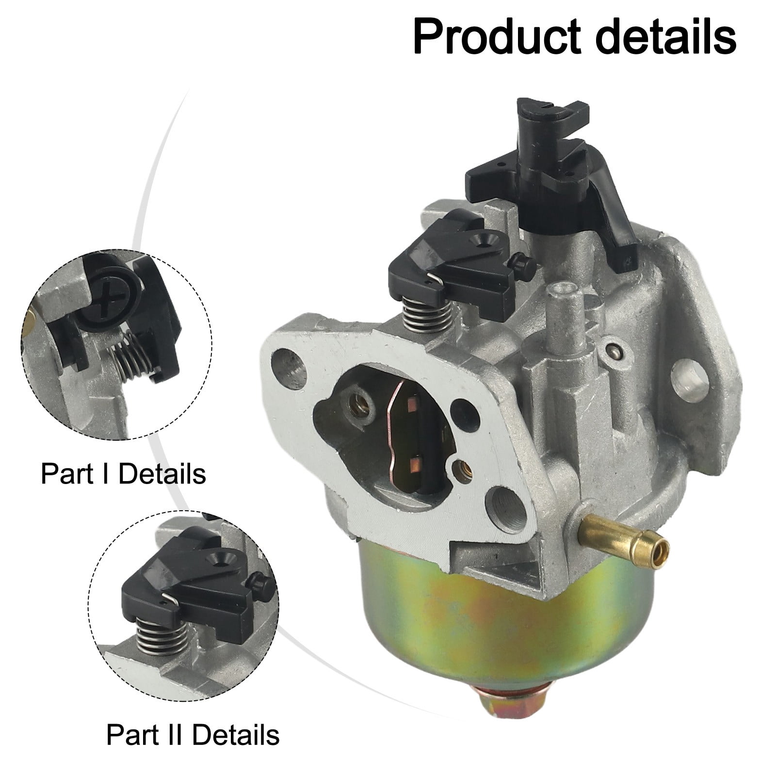 Outlier Carburetor Kit for Einhell for GC-PM 46/1 S for GC-PM 51/2 S HW HBM 46 R Lawn Mower, Lawn Mower Parts & Accessories