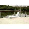 thumbnail image 2 of Set of 2 White Aluminum Chaise Lounges, 2 of 2
