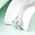 thumbnail image 3 of Best Friends Necklace Gift,Heart BFF Friendship Necklaces Jewelry Gifts for Women, 3 of 3