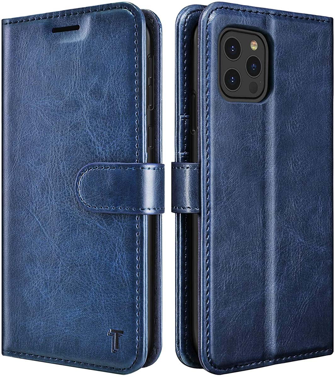 Bocasal Crossbody Wallet Case For IPhone 13 Mini, RFID Blocking PU Leather Zipper - View #9
