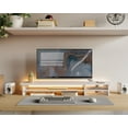 thumbnail image 5 of Fenge Dual Monitor Stand, 42.5inch Monitor Riser with Acrylic Drawer, 5 of 8