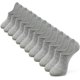 thumbnail image 1 of IDEGG Calcetines invisibles para mujeres y hombres, corte bajo, tobillo, corto, antideslizante, atlético, para correr, novedad, calcetines invisibles informales, 1 of 4