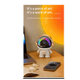 thumbnail image 4 of Astronaut Wireless Bluetooth Speaker Cute Desktop Space Robot Subwoofer Bluetooth Speaker for Home Outdoor Gift-B, 4 of 8