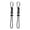 Black, variant on Hand-Woven Water Bottle Lanyard with Carabiner Clip Multifunctional Lanyard Keychain Backpack Accessories for Men Women Travel Fishing (Black)