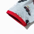 thumbnail image 6 of Boys Summer Outfits Tractor Print Short Sleeve T-Shirt And Shorts 2-Piece Casual Kids Suit, 6 of 9
