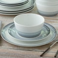 thumbnail image 3 of Noritake Colorscapes Layers Ash 12-Piece Coupe Dinnerware Set, Service for 4, 3 of 7