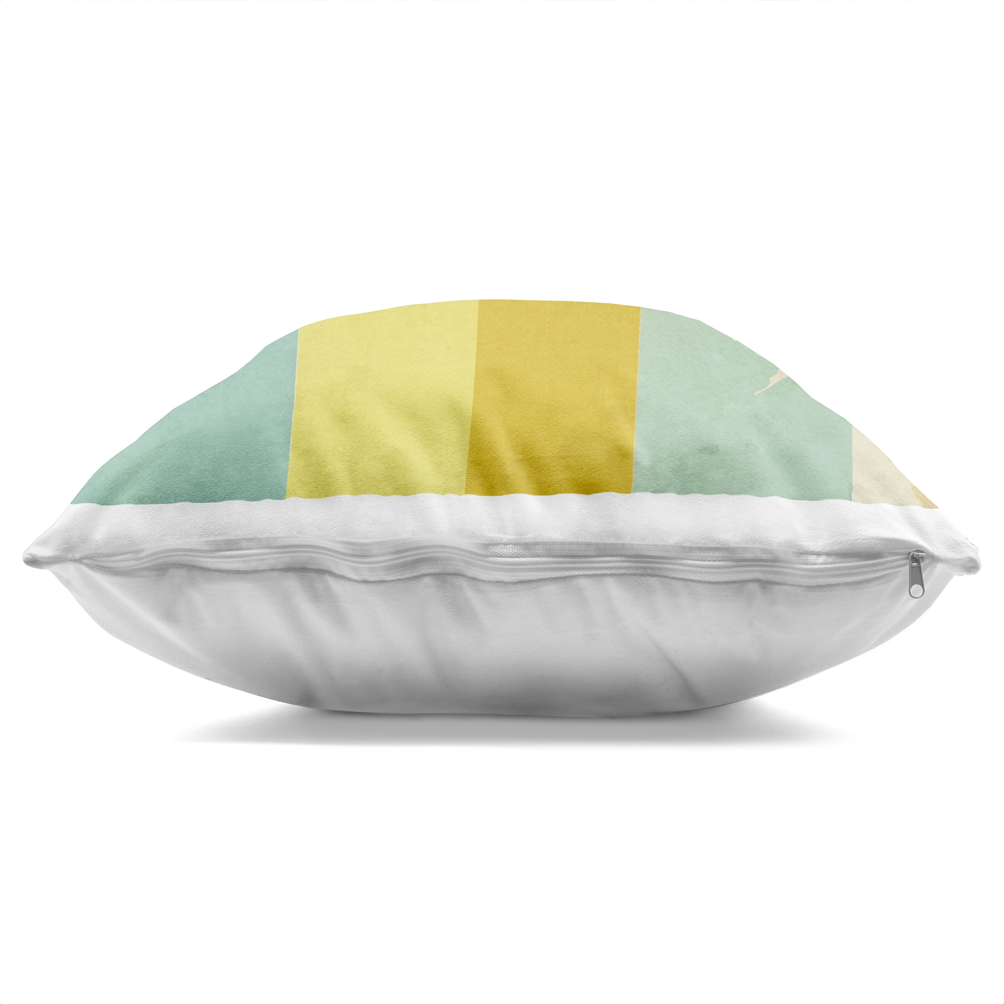 Stupell Industries Four Figures on the Pool Decorative Printed Throw Pillow, design by Layla Oz