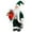 Green, variant on XINGXIANG Santa Doll - Festive Christmas Scene Setter for Tabletop Display Indoor Outdoor Decor,Christmas Decorations(36cm)
