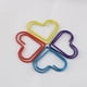 thumbnail image 3 of 20 piezas de clips de papel de forma especial Zulema clip de papel corazón metálico, 3 of 8