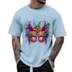 thumbnail image 1 of Tops para hombre, blusas y camisas de manga corta con cuello redondo para hombre, camisetas casuales con estampado de moda para hombre, blusa de manga corta, blusa de poliéster para hombre., 1 of 5