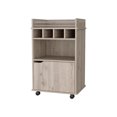 thumbnail image 3 of Newboti Furniture Macadamia 1-Door Bar Cart 25997, 3 of 6