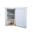 thumbnail image 2 of Premium 3.0 Cu ft Upright Freezer in White Reversable Door Two Shelves, 2 of 2