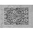 thumbnail image 1 of Ahgly Company Indoor Rectangle Abstract Gray Modern Area Rugs, 2' x 4', 1 of 4