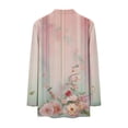 thumbnail image 7 of Stamzod Long Sleeve Shirts for Women V Neck Casual Tops Business Work Blouses 2026 Fashion Vintage Pink B XL, 7 of 7
