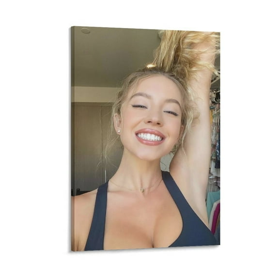 Sydney Sweeney Hot Girl Sexy Poster (20) Poster Decorative Painting Canvas Wall Art Living Room Posters Bedroom Painting 24x36inch(60x90cm)