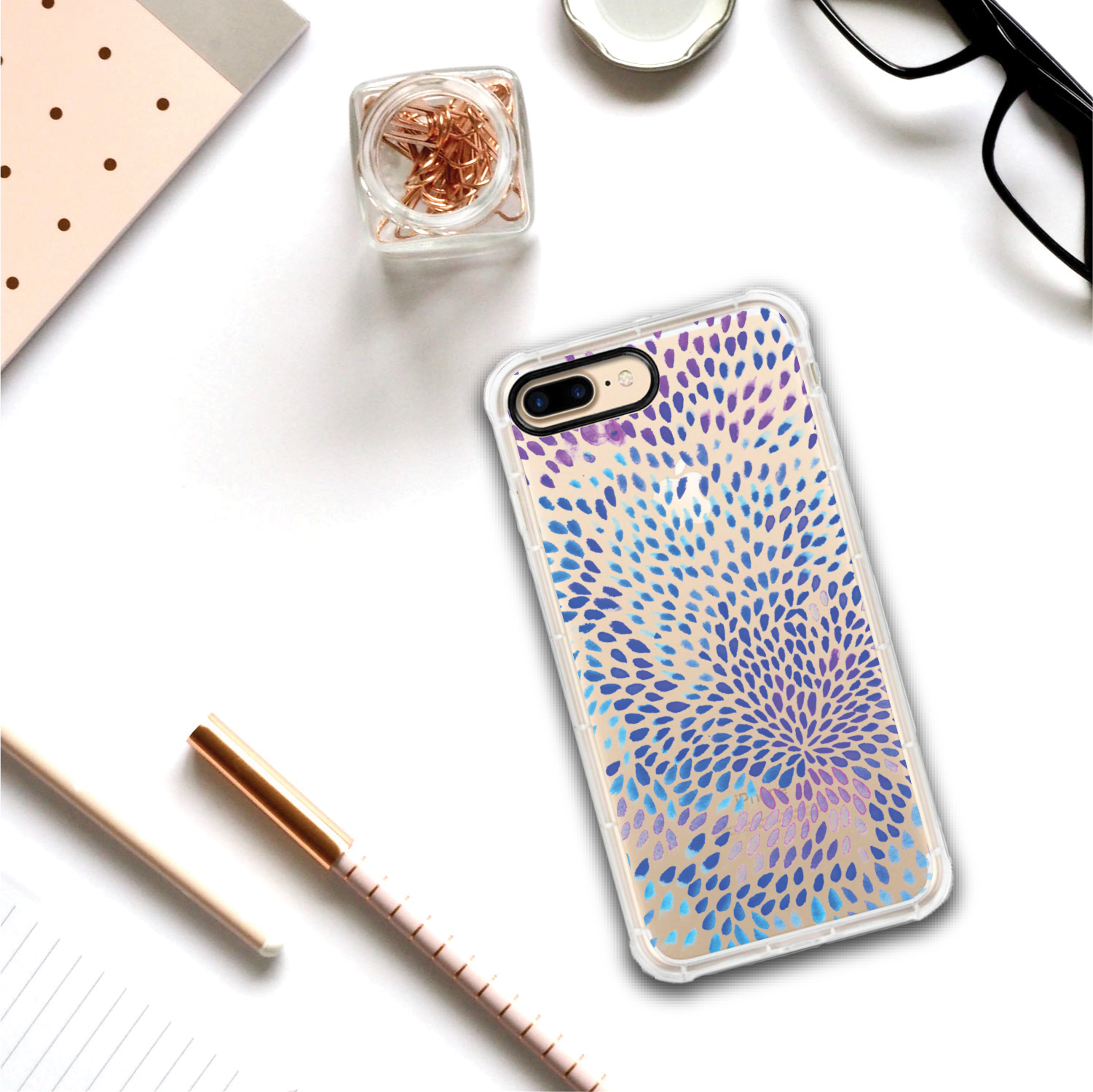 OTM Essentials iPhone 7/8 Phone Case, Petals Cool