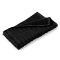 thumbnail image 5 of Mainstays Performance 6-Piece Towel set, Textured Rich Black, 5 of 7