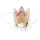 thumbnail image 1 of Bebé primer cumpleaños corona rosa flor encaje encaje tocado niña 1er cumpleaños sombrero fiesta suministros cumpleaños sombrero foto prop diademas accesorios para el cabello (beige), 1 of 5