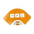 thumbnail image 2 of LOVIVER Template Woodworking Table Bit Angle Locater Router Corner Jig 46cmx27cm, 2 of 8