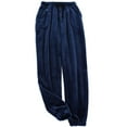 thumbnail image 2 of Miluxas Mens Plush Warm Pajama Pants, Fluffy Soft Fleece Sleep Pant with Pockets Lounge Pj Bottoms for Men Navy XXXL(XXXL), 2 of 4