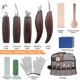 thumbnail image 1 of Muyoka Juego de herramientas de talla de madera de 14 Uds con cortador de gancho, cortador oblicuo, cortador de blanqueamiento, práctico Kit de herramientas de grabado de madera Muyoka Hogar, 1 of 6