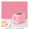 thumbnail image 5 of Tostador Taurus 2 Rebanadas Sagitario Elora 7 Niveles de Tostado 750W Color Rosa, 5 of 5