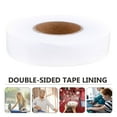 thumbnail image 6 of UPOUART 1 Roll Adhesive No Sewing Hemming Tape for Clothing Accessories White Non-Woven Fabric, 6 of 8