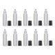 thumbnail image 2 of 10 frascos roll-on de vidrio de 10 ml para aceites esenciales, recargables, para fragancias y masajes. Mate claro, 2 of 6