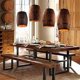 thumbnail image 5 of Lámpara de araña decorativa de barril de estilo industrial vintage para bar, cafetería, restaurante, bodega, granja, 5 of 5