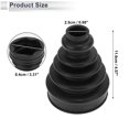 thumbnail image 4 of Unique Bargains No.31256221 Inner CV Joint Boot Kit with Clamps for Volvo C70 1999-2004, 4 of 7