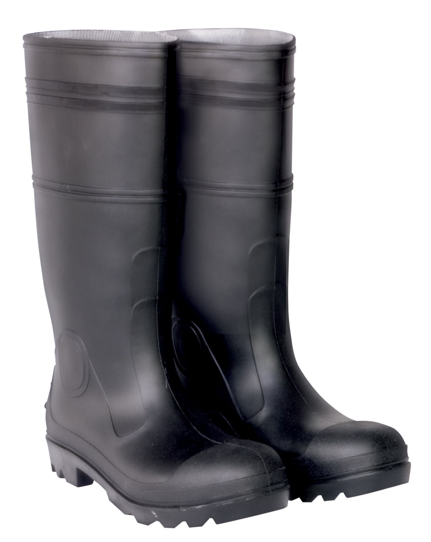 CLC Climate Gear Unisex Garden/Rain Boots 7 US Black - Walmart.com