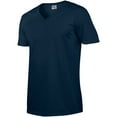 thumbnail image 3 of Gildan Mens Soft Style V-Neck Short Sleeve T-Shirt, 3 of 5