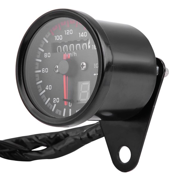 Mgaxyff Universal Motorcycle Digital Odometer Speedometer Tachometer