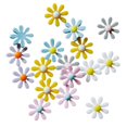 thumbnail image 4 of 20 piezas cabujones de flores de resina con plano de colores mezclados al azar 20mm DIY Scrapbooking Zulema Flor de bricolaje de resina, 4 of 8