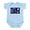 Sky Blue, variant on CafePress - Kids Galaxy Universe Illustrations Body Suit - Baby Light Bodysuit, Size Newborn - 24 Months