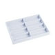 thumbnail image 4 of Bandeja organizadora para gafas de sol, caja de almacenamiento para gafas con 8 compartimentos, ligera y elegante, ideal para viajes, apartamentos, Blanco, 4 of 8