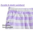 thumbnail image 6 of Beezizac Pajamas for Girls Size 16 Pants & Long Sleeve Jammies Glitter Heart Tween/Teens Fall Cloths Set Purple, 6 of 7