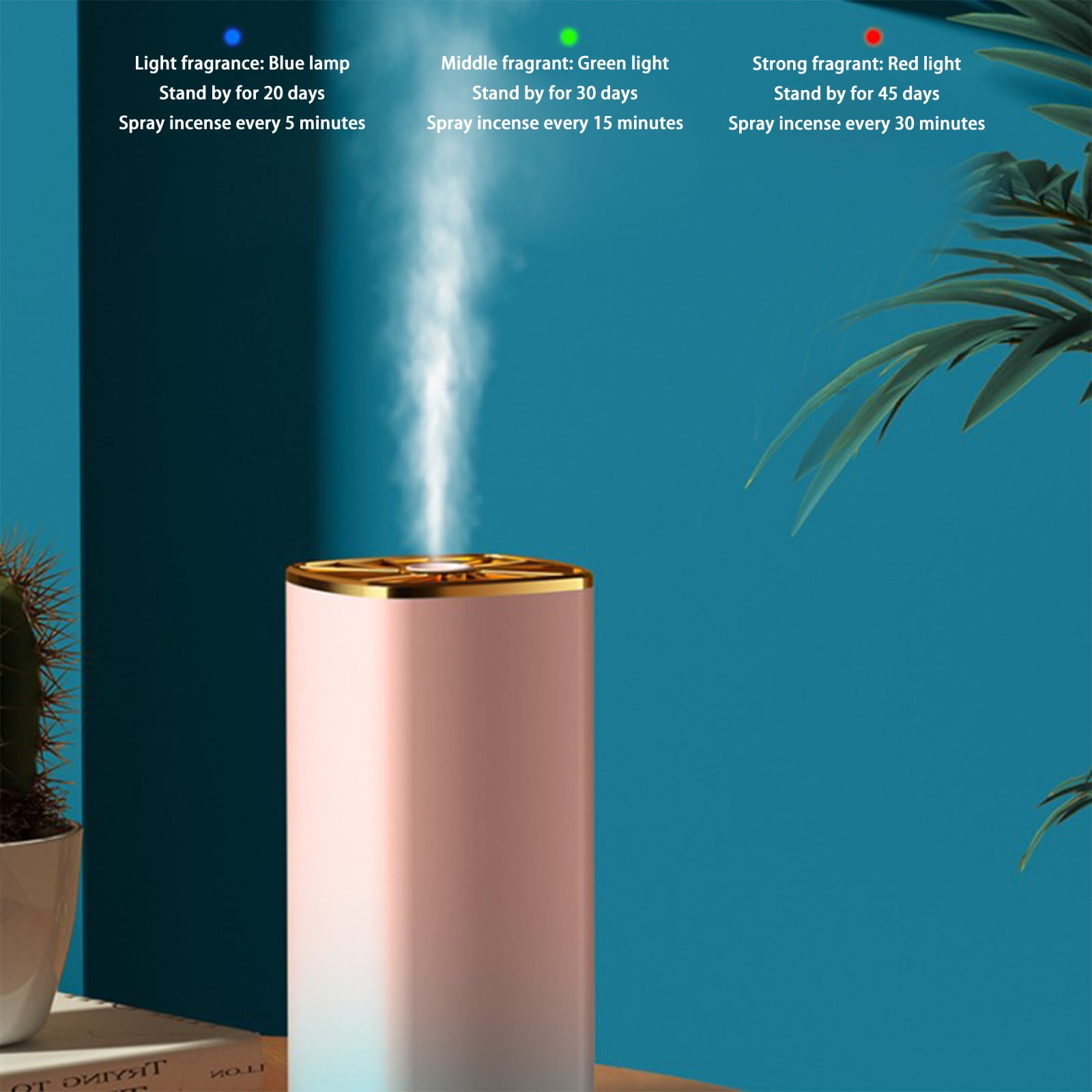 Zatoumnr 45ml Liquid Automatic Dispenser Wall Mount/Free Standing ABS Auto Freshener Dispenser Programmable Aerosol Spray Perfume Dispenser for Bathroom Mothers' Day Home Upgrade