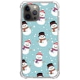 thumbnail image 1 of Christmas Snowman Case Compatible with iPhone 12 Pro Max,Unique Art Design TPU Bumper Cover Case, 1 of 6
